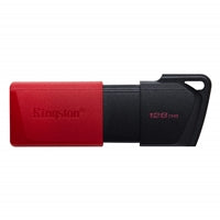 Kingston DataTraveler ExodiaM DTXM/128GB USB Flash Drive, 128GB, USB 3.2, Red / Black, Moving Cap Design Kingston DataTraveler ExodiaM DTXM/128GB USB Flash Drive, 128GB, USB 3.2, Red / Black, Moving Cap Design